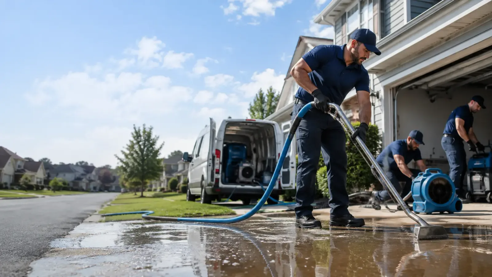 Flood Damage Restoration in Datto, AR